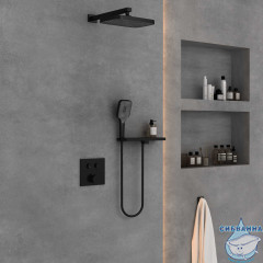 Душевая система Vincea 320 1 режим VSFW-4211RMB (черный матовый)