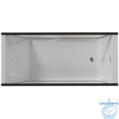 Акриловая ванна 1Marka Neo 170x75 (2 стекла матовое серое)
