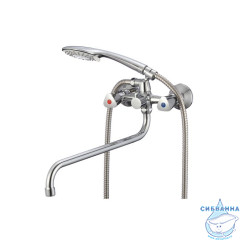 Смеситель для ванны с длинным изливом, Tring, Milardo, TRISB02M10