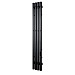 Полотенцесушитель электрический Toni Arti Garda B sense 4П 180x1200 черный матовый
