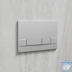 Кнопка смыва Lemark Bit 9803007 хром матовый