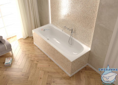 Чугунная ванна Универсал Грация 170х70 с ножками