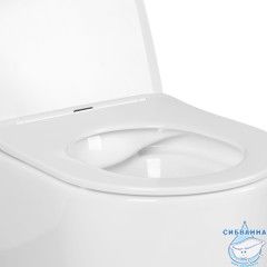 Унитаз подвесной безободковый Aquatek Мия AQ2004-00 (с сиденьем Soft Close (микролифт) 