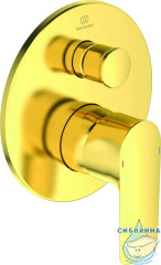 Встраиваемый смеситель для ванны Ideal Standard Connect Air A7035A2 (золото)
