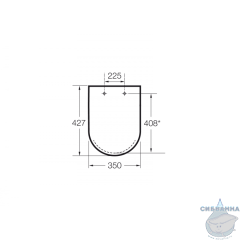 Сиденье для унитаза Roca Gap Clean Rim 801730004