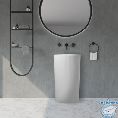 Раковина напольная 50 см ABBER Stein AS2501-H