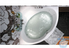 Акриловая ванна Aquanet Palau 140x140 с каркасом