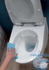 Унитаз подвесной Jacob Delafon Odeon Rive Gauche EDR102-00 с сиденьем Soft Close (микролифт) быстросъёмным