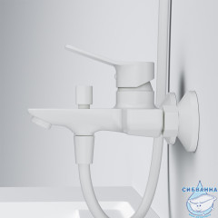 Смеситель для ванны Am.Pm X-Joy F85A10033 (белый)