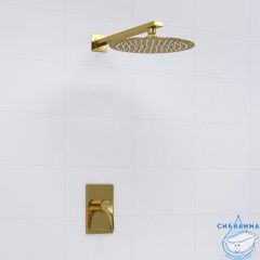 Душевая система Wasserkraft 250 1 режим A71183 (глянцевое золото)