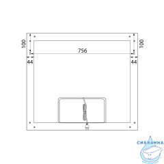 Зеркало Iddis Slide 60 см SLI8000i98