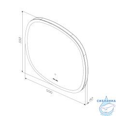 Зеркало Am.Pm Func 55 см M8FMOX0551WGS
