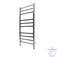 Полотенцесушитель электрический Terminus Ватикан П10 50х105 (подключение универсальное)(нержавеющая сталь)
