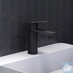 Смеситель для раковины Damixa Merkur 400210300 (черный матовый)