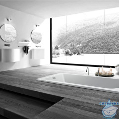 Акриловая ванна C-BATH Rea 170х70 с каркасом