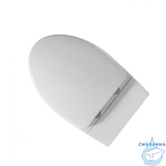 Унитаз подвесной импульсный Abber Bequem AC1107P с сиденьем Soft Close (микролифт) (белый)