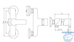 Смеситель для душа Damixa Scandi Start HFSS20000