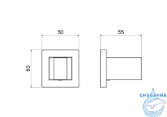 Держатель душа Aquatek AQ2401CR