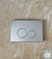 Инсталляция для унитаза Charus CC.300.80.01 с кнопкой смыва Charus Spazio FP.330.46.01 хром матовый