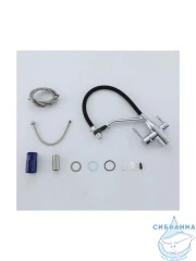 Смеситель кухни Frap F4397 (хром/черный)