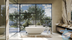 Ванна из искусственного камня ABBER Stein 160x75 AS9611-1.6