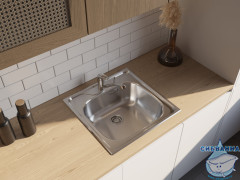 Кухонная мойка Omoikiri Saru 48 IN нержавеющая сталь