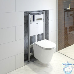 Комплект 3в1: подвесной унитаз, инсталляция и клавиша смыва, IDDIS, BASRNU2i73