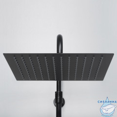 Душевая система Wasserkraft A29901 Thermo 300 1 режим (черный матовый)