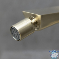 Смеситель для биде Lemark Ursus LM7208BG (с донным клапаном) (брашированное золото)