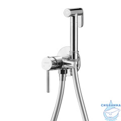 Встраиваемый смеситель с гигиеническим душем ABBER Wasser Kreis AF8125 (хром )