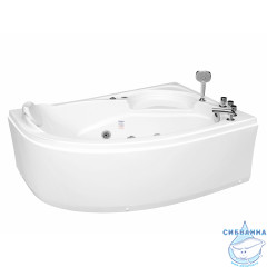 Акриовая ванна Gemy G9009 B R 150х100 с гидромассажем