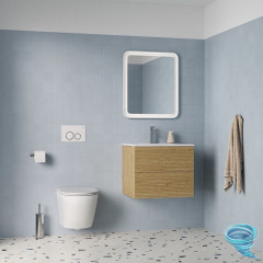 Унитаз подвесной безободковый Iddis Blanco Q BLQNDSEI25 (с сиденьем Soft Close (микролифт) )