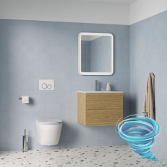 Унитаз подвесной безободковый Iddis Blanco Q BLQNDSEI25 (с сиденьем Soft Close (микролифт) )