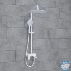 Душевая система Wasserkraft 300 1 режим A185.161.155.WM (белый матовый)