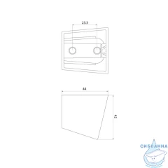 Держатель для лейки Milardo Essential 060CP01M53 хром