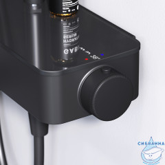 Душевая система AM.PM Inspire V2.0 F0750A522 1 режим (черный матовый)