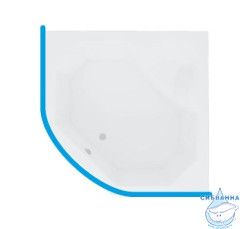 Карниз для ванны Aquatek Лира 148х148 KARN-0000013