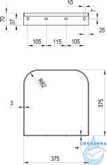 Консоль Ravak Yard 60 X01782
