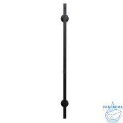 Полотенцесушитель электрический Toni Arti Siena pulsante 1П 30x1200 черный матовый