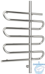 Полотенцесушитель электрический Сунержа Эпатаж 60х80 (с возможностью скрытого подключения, подключение (хром)