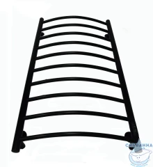 Полотенцесушитель электрический Санприз Классик П10 50х100 (черный матовый) (подключение универсальное)