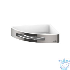 Полка угловая, хром, нержавеющая сталь, полир., IDDIS, SHE11SPi44