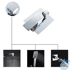 Душевая система Gappo G7107-20 300 1 режим (хром)