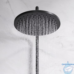 Душевая система AM.PM Like 220 1 режим F0780522 (чёрный матовый)