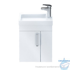 Тумба с умывальником Iddis Torr R 40 см белый глянец TOR40WRi95