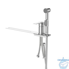 Встраиваемый смеситель с гигиеническим душем Milardo Tidy 001SB00M08 (хром)