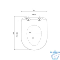 Сиденье для унитаза, дюропласт, Soft Close, Easy Fix, IDDIS, 067DPSEi31