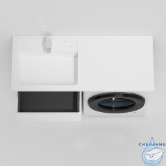 Раковина на стиральную машину Am.Pm X-Joy 120 L M85AWPL1201WG