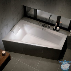 Акриловая ванна Riho Riho Still Smart Led  L 170x110 с ножками