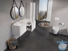 Тумба Ravak Classic II 130 см белый с раковиной Ravak Classic 130